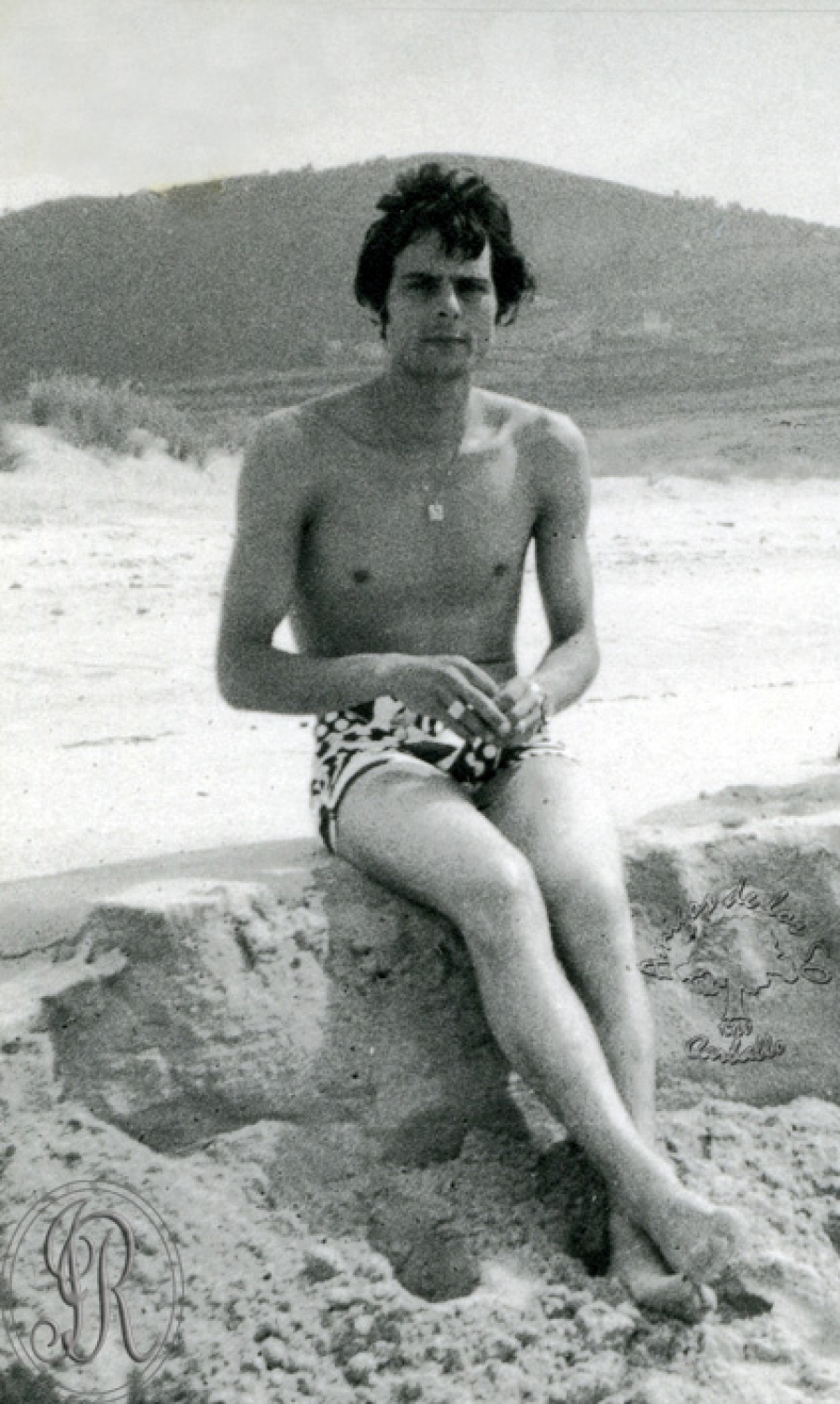 1967 - En la playa de Razo